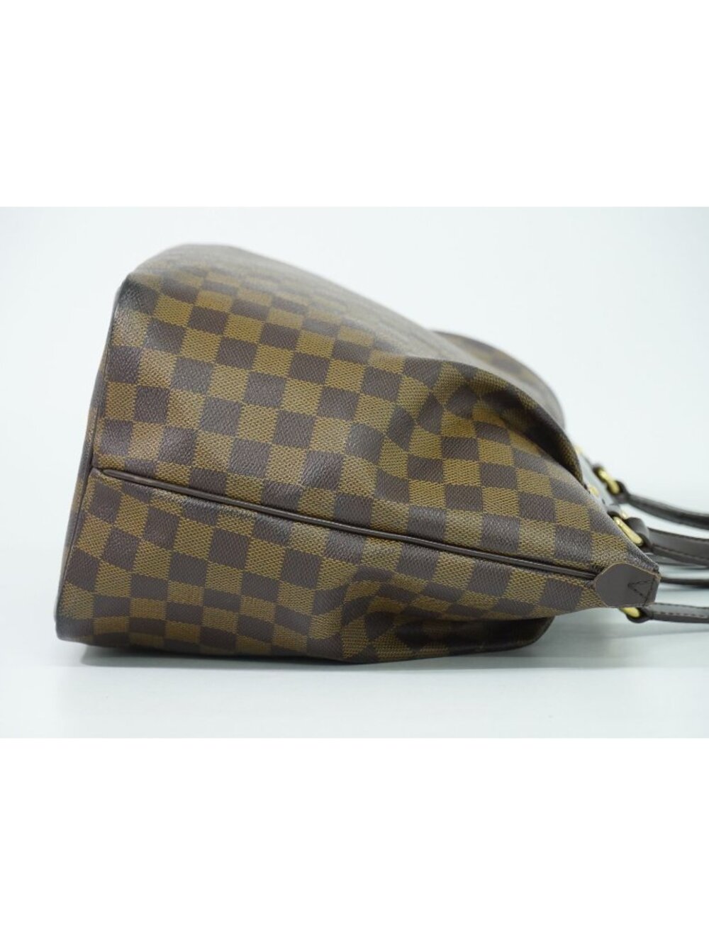 Louis Vuitton LV Westminster GM Damier Ebene Shoulder Bag Tote Brown Vintage - Picture 4 of 9